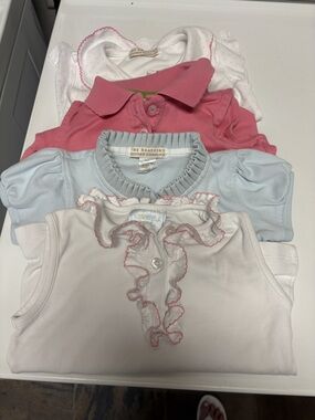 Bundle of 4 The Beaufort Bonnet Company Summer Polos size 3T